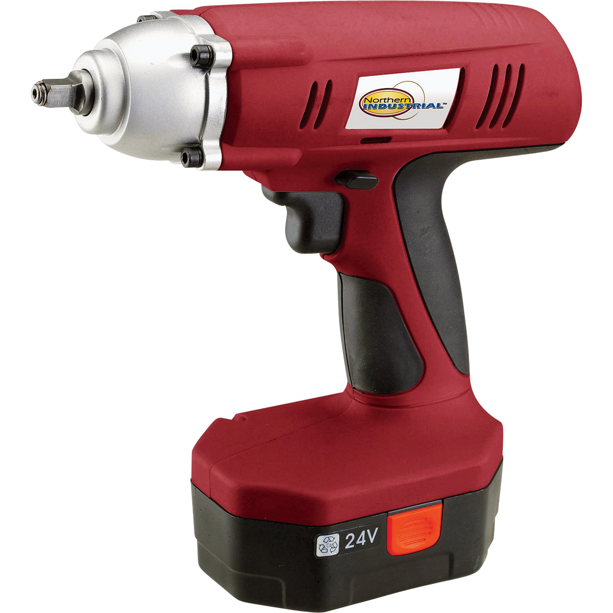 Northern Industrial Cordless Impact Wrench 24 Volt, 1/2in. Northern